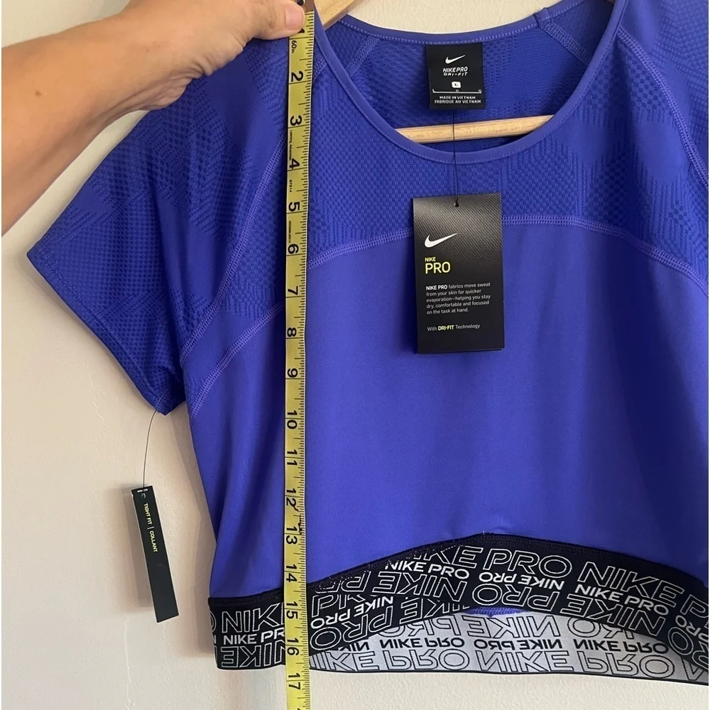NWT Nike Pro Dri-Fit Crop Top size L